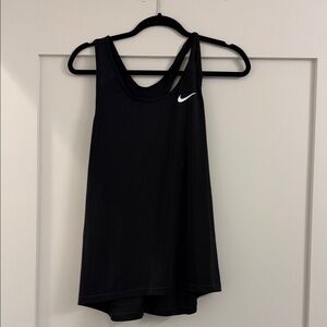 Nike Women's Black Sleeveless Top dri-fit size XL